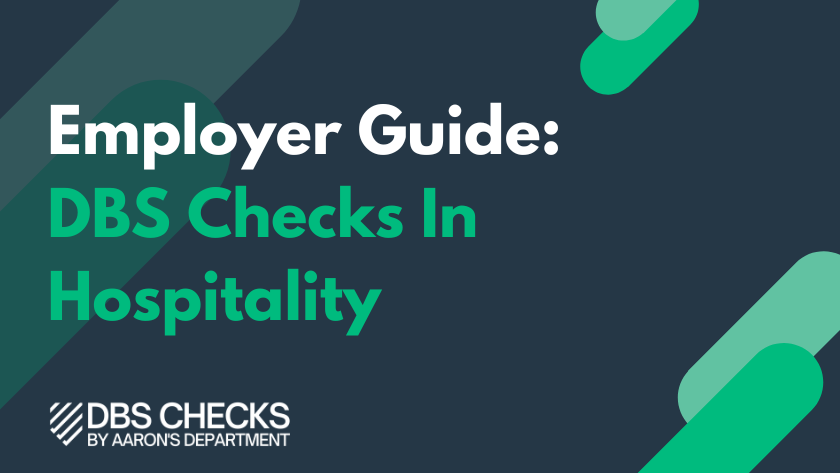 DBS Checks In Hospitality