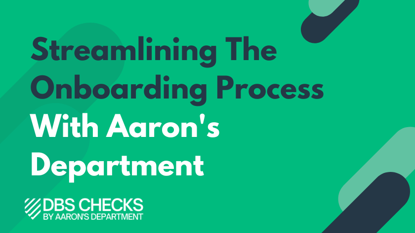 Onboarding process