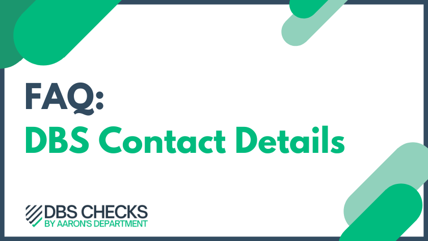 DBS Contact details
