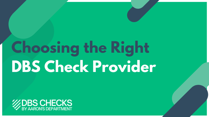 DBS Check provider