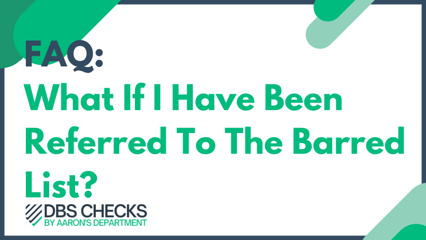 referred to the barred list