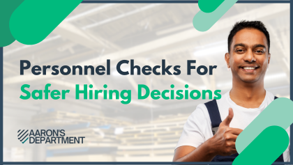 Personnel Checks For Safer Hiring Decisions