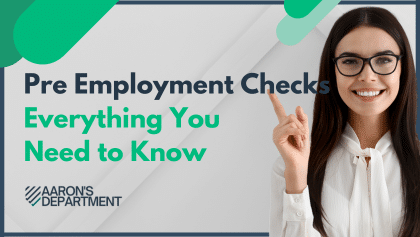Pre Employment Checks
