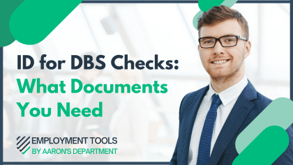 ID for DBS Checks